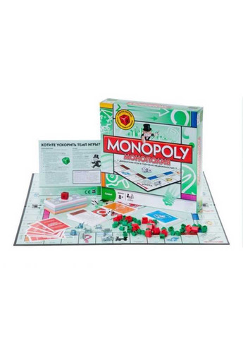 Монополия настольная игра наском языке Joy Toy (260268800)