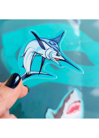 Гра з багаторазовими наклейками "Підводний світ" УМНЯШКА (260269125)