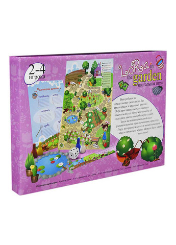Настільна гра-бродилка "Lora in the garden" Strateg (260268387)