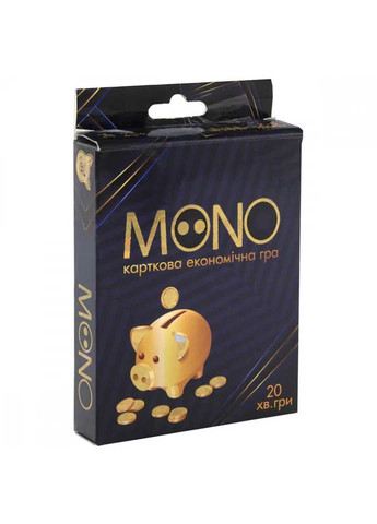 Карткова гра "MONO" Strateg (260268417)