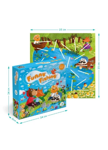 Настольная игра для детей «Funny fishing» DoDo Toys (260268716)