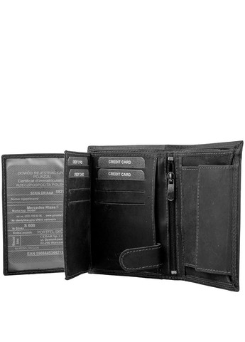 Мужской кожаный кошелек 10х13х2,5 см Buffalo Wild (260329738)