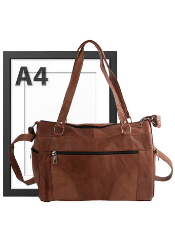 Женская кожаная сумка 30х21,5х13 см TuNoNa (260329891)