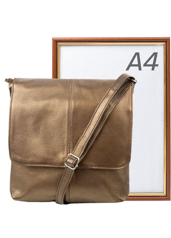 Жіноча шкіряна сумка 27х25х4 см TuNoNa (260329917)