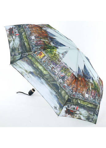 Жіноча складна парасолька автомат 102 см Trust (260329603)