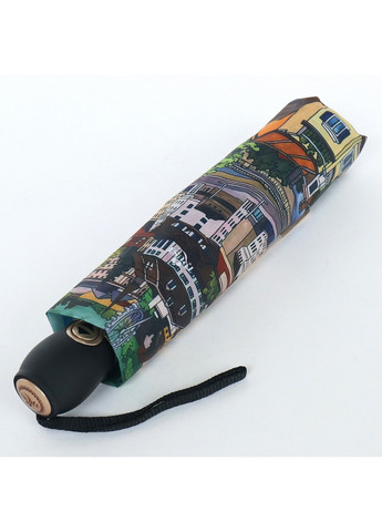 Комбинированный женский складной зонт автомат 102 см Trust (260329607)