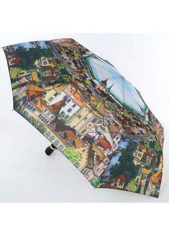 Комбинированный женский складной зонт автомат 102 см Trust (260329607)