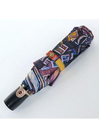 Комбінована жіноча складна парасолька автомат 102 см Trust (260330252)