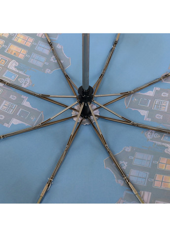 Комбінована жіноча складна парасолька автомат 102 см Trust (260330252)