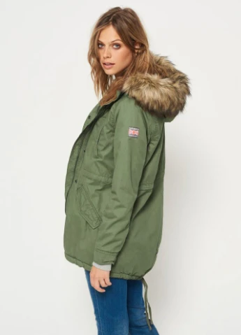 Парка из хлопка Superdry (260288240)