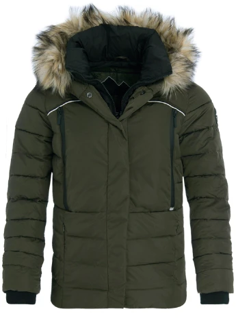 Парка с искусственным мехом Superdry (260288237)