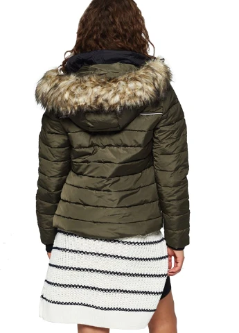 Парка с искусственным мехом Superdry (260288237)