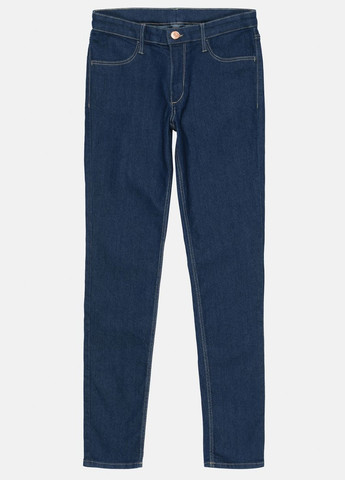 Темно-синие демисезонные джинсы skinny H&M