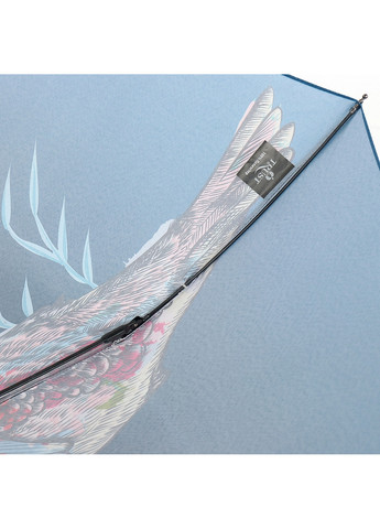 Синий складной женский зонт автомат 103 см Trust (260285412)