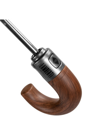 Чёрный складной мужской зонт автомат 108 см Lamberti (260285891)