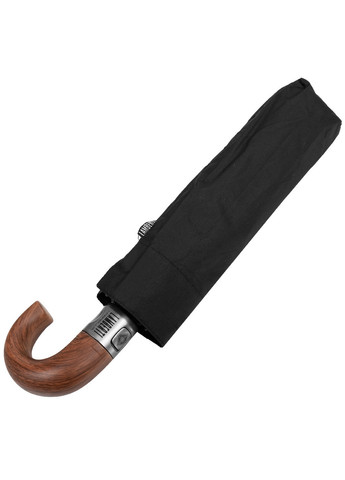 Чёрный складной мужской зонт автомат 108 см Lamberti (260285891)