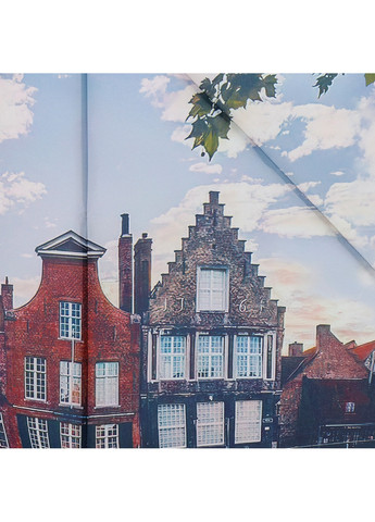 Комбинированный складной женский зонт автомат 102 см Trust (260285430)