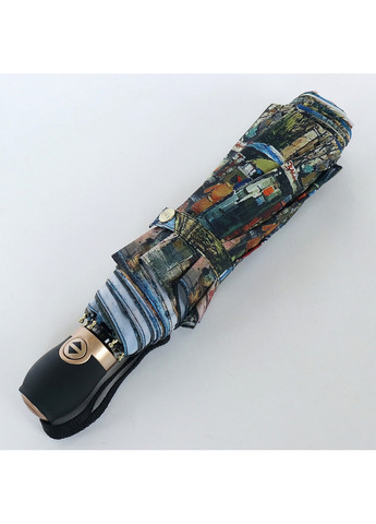 Комбинированный складной женский зонт автомат 102 см Trust (260285403)