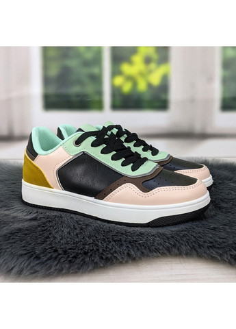 Кросівки кеди жіночі демісезонні Violeta чорні демісезони (260376028)