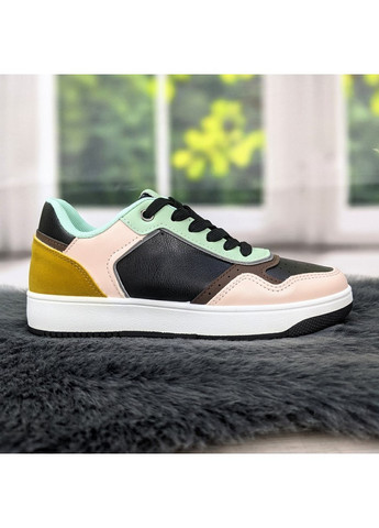 Кросівки кеди жіночі демісезонні Violeta чорні демісезони (260376028)