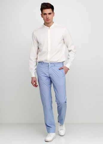 Голубые кэжуал летние брюки Ralph Lauren