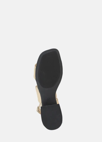 Кофейные босоножки wn5241 карамельный Classic Style
