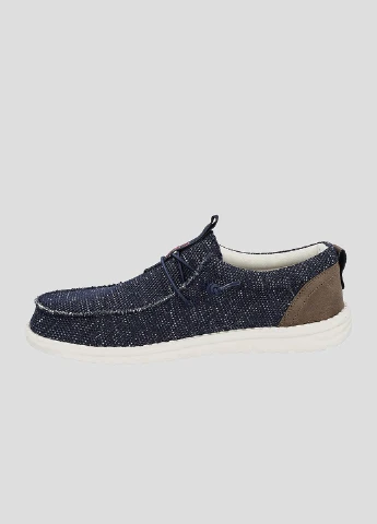 Темно-синие кэжуал темно-синие текстильные мокасины joy urban shoe CMP