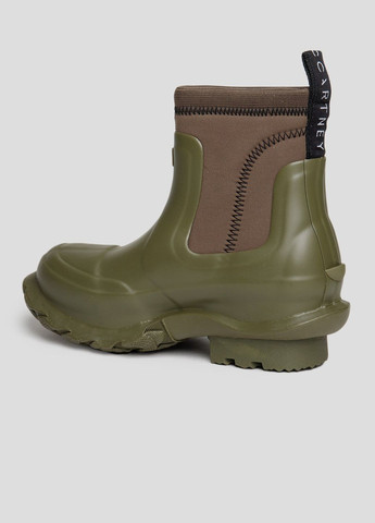 Зеленые резиновые ботинки х hunter "wellington" оливкового цвета Stella McCartney