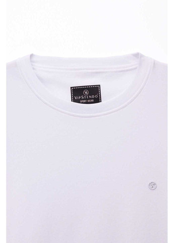 Белая футболка однотонная Stendo