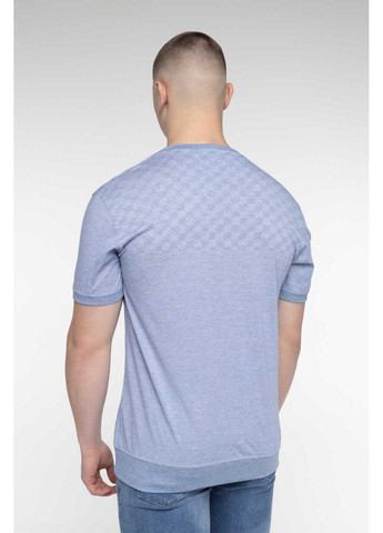 Блакитна футболка однотонна Stendo