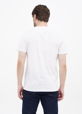 Белая мужская футболка, набор из 2 шт с коротким рукавом Cleve