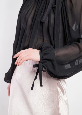 Чорна блуза MSGM