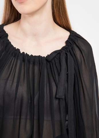 Чорна блуза MSGM