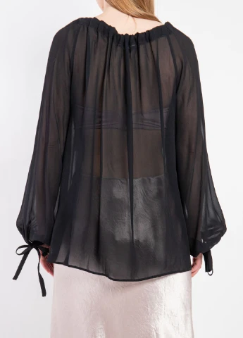 Чорна блуза MSGM