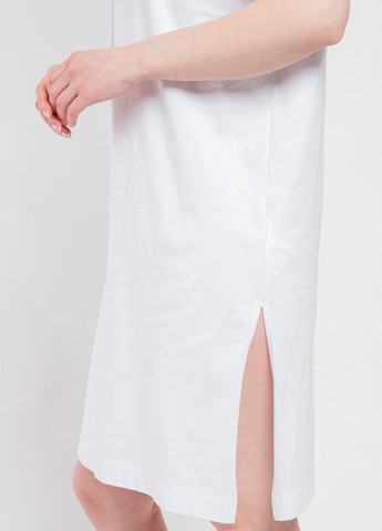 Білий повсякденний літня сукня MSGM однотонна