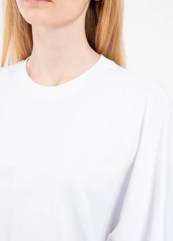 Білий повсякденний повсякденна сукня MSGM однотонна