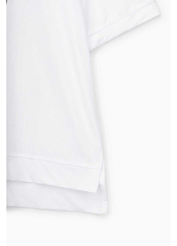 Белая демисезон футболка с принтом Onme