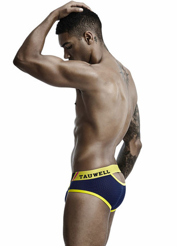 Чоловічі труси брифи Темно-синій Спідня білизна, сітка Tauwell (260360536)