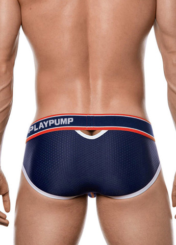 Чоловічі труси брифи Темно-синій Чоловічі труси, сітка Play Pump (260360659)