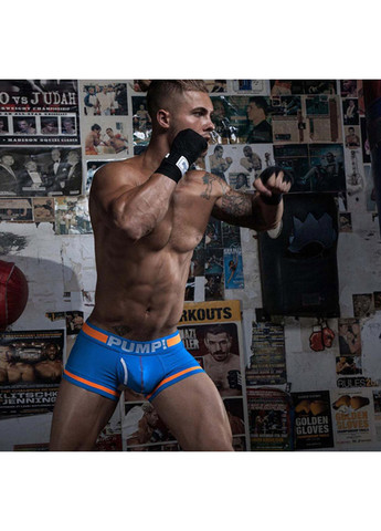 Мужские трусы боксеры Синий Мужские трусы, сетка Pump (260360275)
