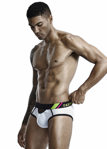 Мужские трусы брифы Белый Мужские трусы, сетка Tauwell (260360204)