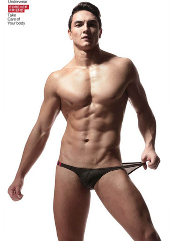 Мужские трусы слипы Черный Мужское черное белье Ciokicx (194815179)