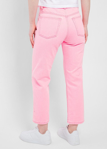 Розовые укороченные джинсы MSGM - (260391559)
