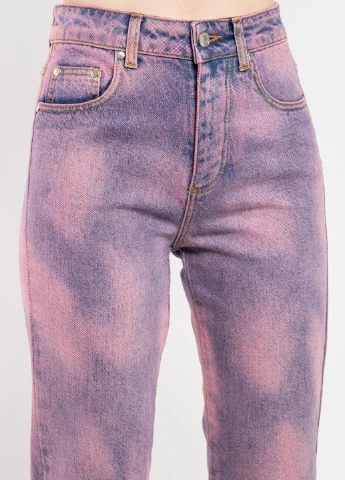 Розовые укороченные джинсы MSGM - (260391556)