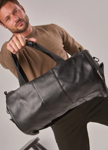Спортивна сумка Barrel бочка 28L на 3 відділення No Brand Сумка B (260396277)