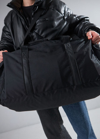 Спортивна/дорожня велика сумка 50L Black на 3 відділення No Brand сумка xl (260396306)