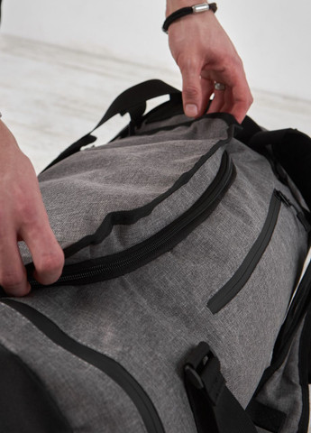 Спортивная / дорожная сумка-рюкзак бочка с карманом для обуви 37L на 3 отделения No Brand сумка barrel (260396286)