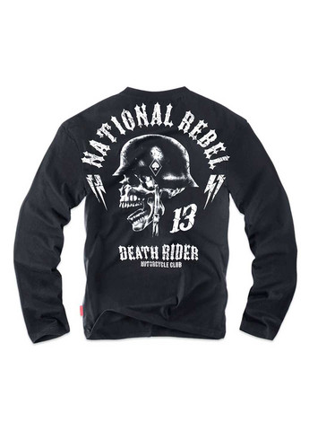 Лонгслів National Rebel Dobermans Aggressive чорний кежуали