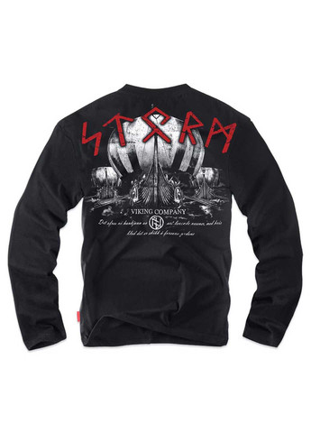 Лонгслів Invasion Dobermans Aggressive чорний кежуали