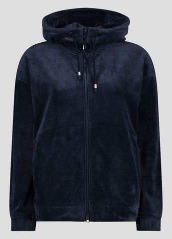 Темно-синяя спортивная кофта Woman Jacket Fix Hood CMP (260394609)
